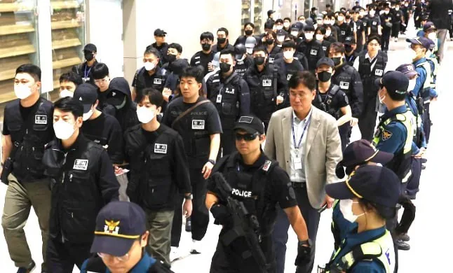 跑到地球另一端也没用，诈骗团伙刚逃到哈萨克，就被韩国一锅端了