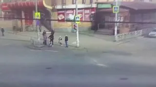 #人体保龄球 #车祸