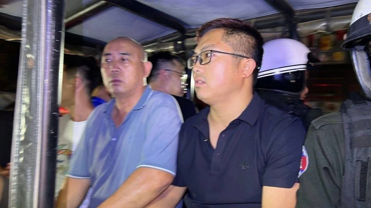 #柬埔寨新闻 金边6名中国籍男子涉嫌绑架被捕 图片 2
