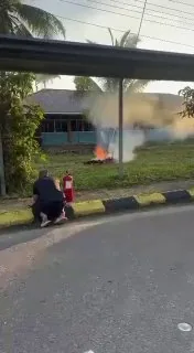 这是被电⚡️糊了吧～