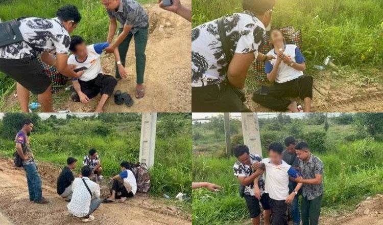 金边一男子自称在旧机场遭迷晕抢劫 后被丢弃于3号国道旁