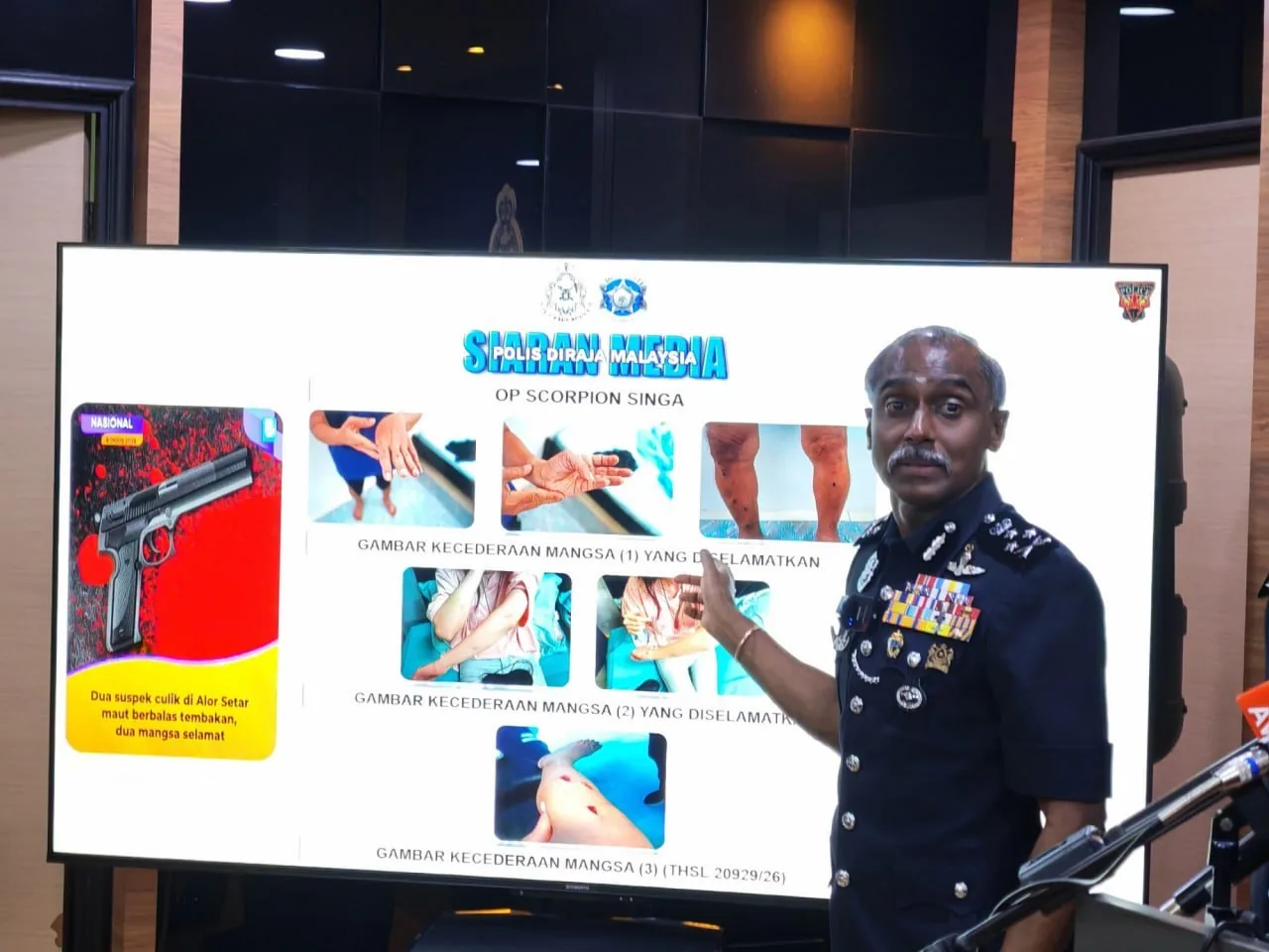 🇲🇾大马警方破获跨境绑架案：枪战击毙2名绑匪 救出中国籍女子及新加坡老人