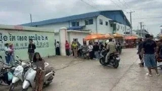 #柬埔寨新闻 金边中资厂近10女工突晕倒,厂方请和尚驱鬼 图片 2