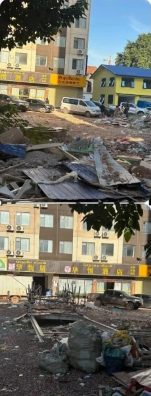 #网友反馈：老挝万象 三江悦来酒店被突击检查，有很多人被绑上了扎带 图片 2
