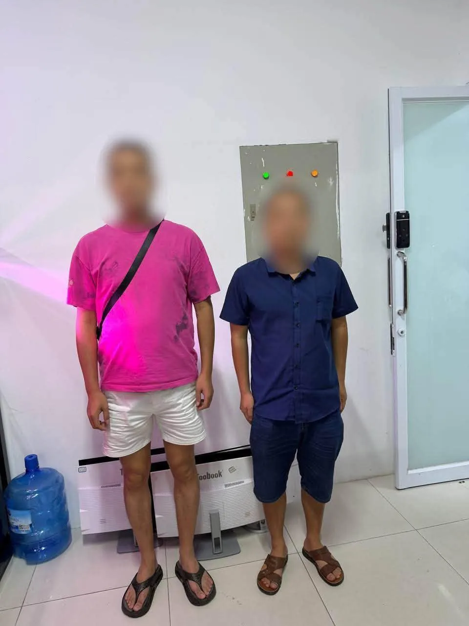 #西港警方破获网诈涉毒案逮捕35人 图片 6
